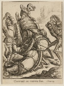 Le charretier et la mort