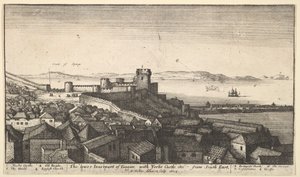 La partie intérieure inférieure de Tanger, 1673