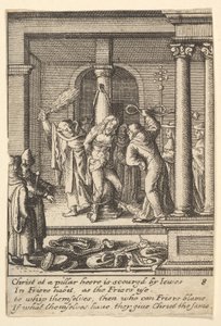 La flagellation - Wenceslaus Hollar