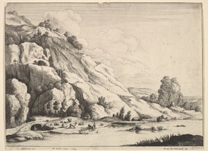Le pont de pierre, 1649