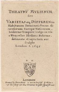 Theatrum mulierum: Page de titre