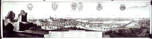 Vue de Prague, 1649 - Wenceslaus Hollar