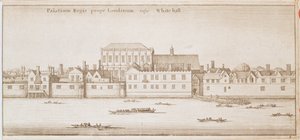 Vue de Whitehall, 1645