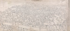 Vue de la partie est de Southwark, en direction de Greenwich