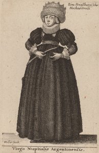 Virgo Nuptialis Argentinensis - Wenceslaus Hollar
