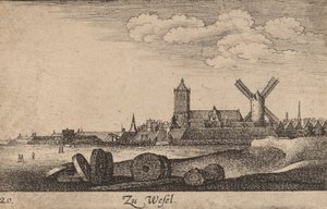 Wesel, 1635 - Wenceslaus Hollar