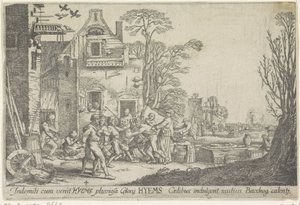 Hiver - Wenceslaus Hollar