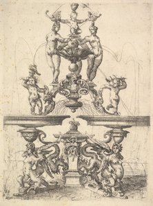 Conception pour une fontaine, planche 119 de l