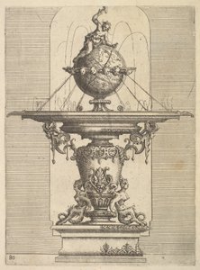 Conception pour une fontaine, planche 80 de l