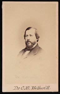 Portrait du Dr Charles Mayer Wetherill 1825-1871, 1864