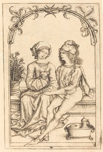 Les Amants - Wenzel von Olmutz after Master of the Housebook