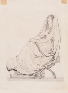 Femme assise - Werner Holmberg