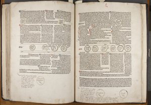 Fol 53 verso 54 recto, Fasciculus Temporum - Werner Rolevinck