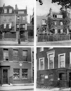 Maisons de peintres célèbres, Londres, 1926-1927