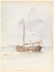 Une barge hollandaise - Whitney Warren Jr.