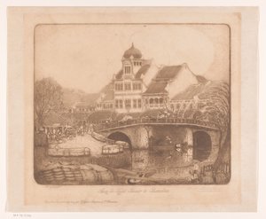 À la Kali Besar à Batavia