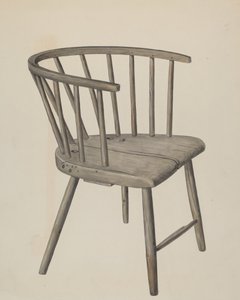 Fauteuil fait main, vers 1937
