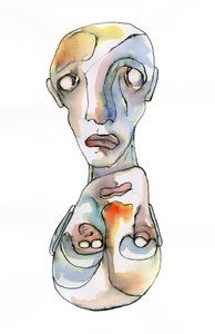 Portrait émotionnel surréaliste - Wildemar Doomgriever