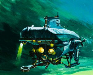 Le mini-sub Vickers - Wilf (20th century) Hardy
