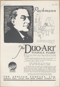 Pianolas de la compagnie éolienne - Wilfred Fryer