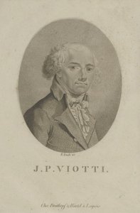 Portrait du compositeur Giovanni Battista Viotti 1755-1824, c. 1800 - Wilhelm Arndt