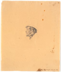 Porträt des Malers Joseph Petzl - Wilhelm Bendz