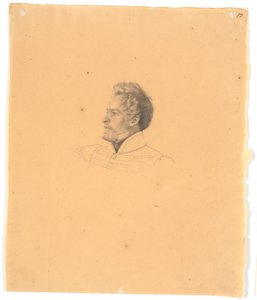 Portrait du médailleur Christen Christensen - Wilhelm Bendz