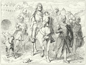 Henri le Lion, duc de Saxe, devant Bardowiek - Wilhelm Camphausen
