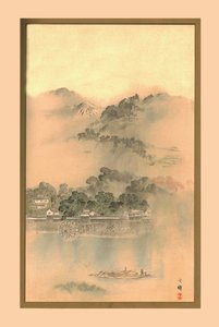 Un Matin de Printemps sur la Rivière Yodo, vers 1870, 1886 - Wilhelm Greve