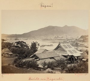 Vue de Nagasaki - Wilhelm J. Burger