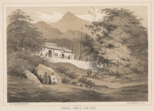 Temple chinois, Hong Kong, 1855