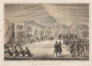 Livraison de la lettre du président, 1855 - Wilhelm Joseph Heine