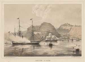 Jamestown, Sainte-Hélène, 1855