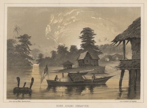 Rivière Jurono, Singapour, 1855