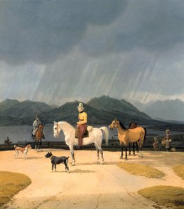 Cavaliers au Tegernsee - Wilhelm Kobell Ritter von