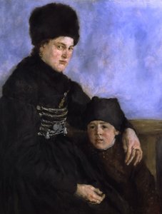 Femme de Dachau avec enfant