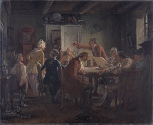 Collegium Politicum. De "Le Tinker Politique" de Ludvig Holberg, Acte I, Scène 2