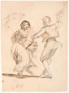 Couple italien dansant