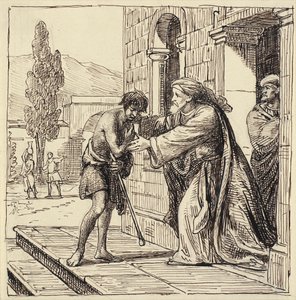 Le retour du fils prodigue - Wilhelm Marstrand
