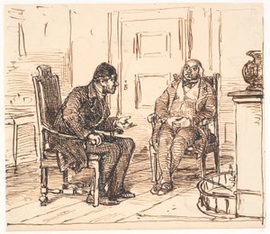 Discussion entre deux dignitaires