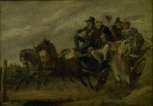 Épisode de Ludvig Holberg : Le Voyage à la Source Miraculeuse - Wilhelm Marstrand