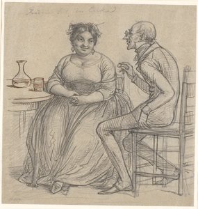 "Demande en mariage à une veuve"