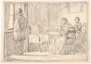 Mauvaise humeur - Wilhelm Marstrand