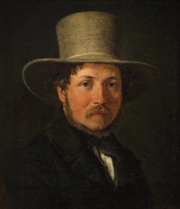 Le peintre Christen Købke - Wilhelm Marstrand