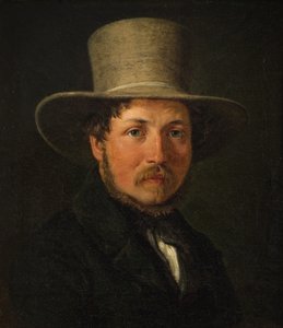 Le peintre Christen Købke - Wilhelm Marstrand