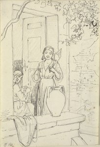 Deux Italiennes dans une porte, l
