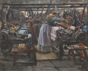 Intérieur de la filature Hjula