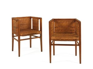 Paire de fauteuils, vers 1902