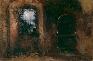Fenêtre de cave au château de Heidelberg