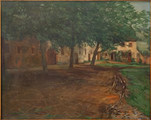 Bâtiment agricole à Amorbach - Wilhelm Trübner